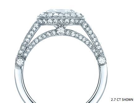 tiffany legacy with graduated side stones replica|tiffany legacy engagement ring.